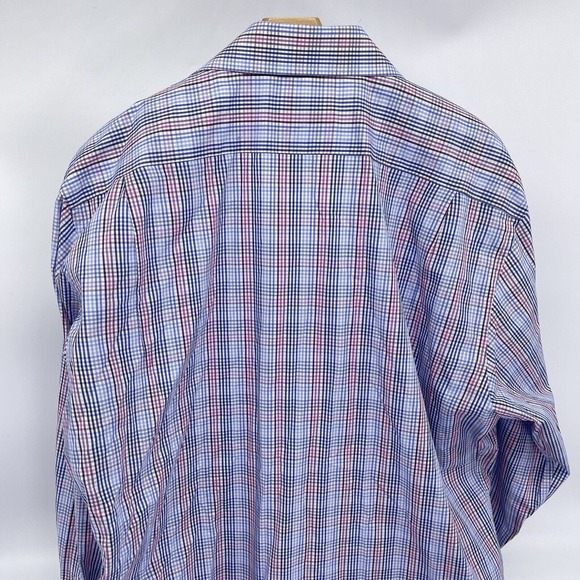Sz‎ 17 Classic Fit Ledbury Long Sleeve Button Down Dress Shirt - Picture 7 of 9